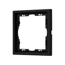 Изображение Рамка 1 пост Arlight NOBE, черный оникс soft-touch 054212(1)