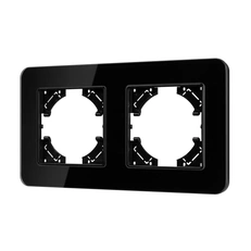 Изображение Рамка стеклянная FRM-OMALI-GS-2-BK (Arlight, -)